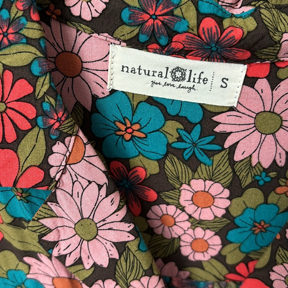 Natural Life Ansley Shirt Dress,S, Excellent Condition! Washed Once Never Worn! - Picture 5 of 9